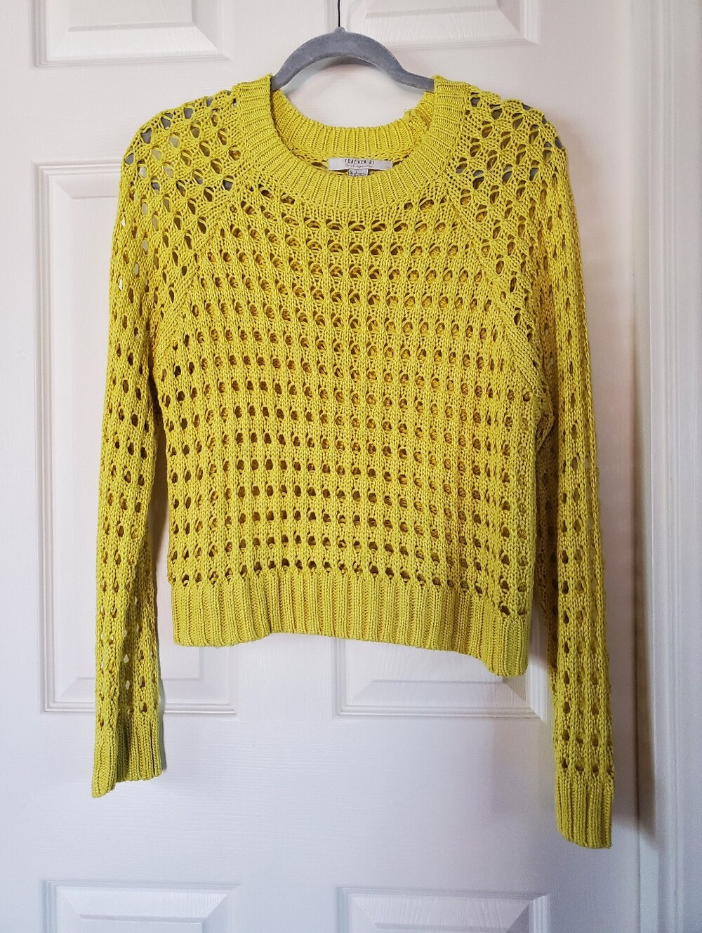 Forever 21 Open-knit Oversized Sweater Relax Preppy Festival Summer Grunge Fairy